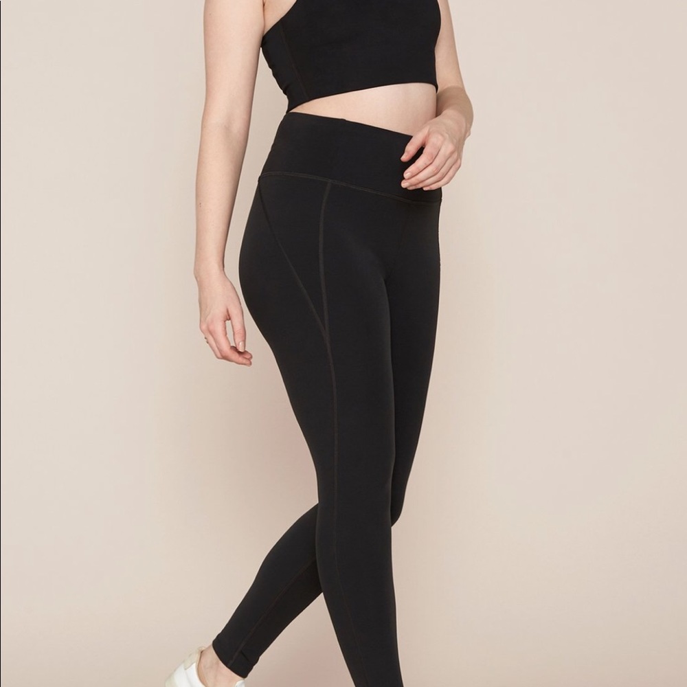 Black LITE High-Rise Legging Girlfriend Collective